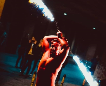 Feuershow Brandenburg Feuerspucker Brandenburg