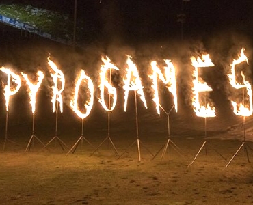 brennendes Logo flammendes Logo