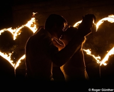 Feuershow Hochzeit München