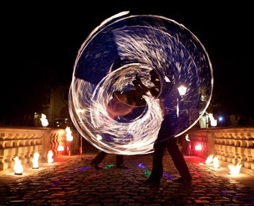 günstige Feuershow in München