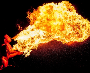 Feuershow München Feuershow in München